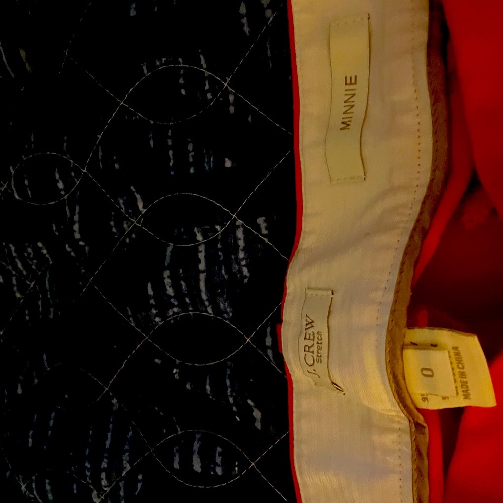 Next to New J Crew casual dress/work. Black and cream stripes, faux leather